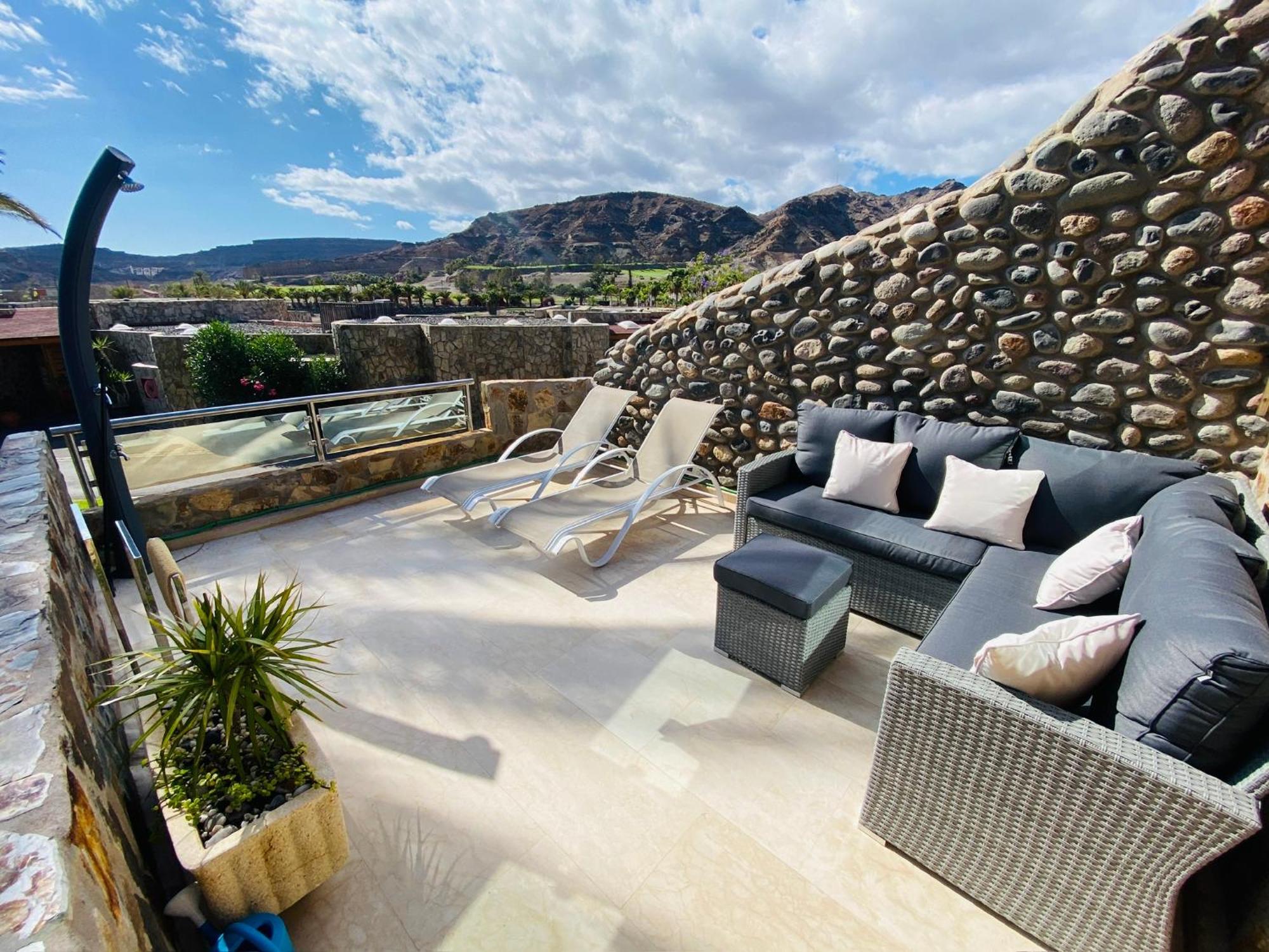 Villa Fantastic Anfi Tauro Duplex With Ocean View Las Palmas de Gran Canaria Exterior foto